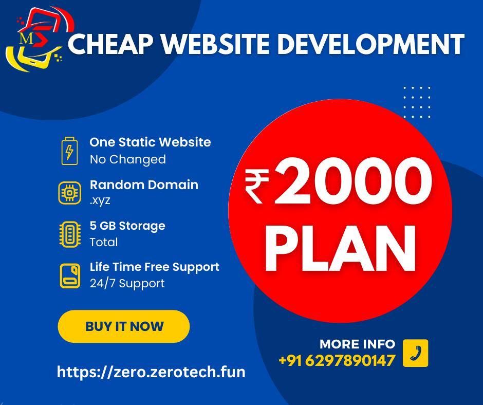 Cheap Website Development